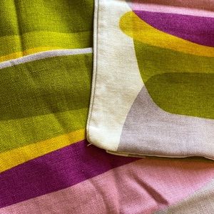 IKEA retro print pillow cushion covers.